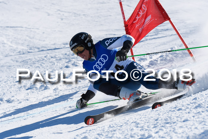 FIS Riesenslalom, Damen + Herren, Oberjoch, Bay. Jugendmeisterschaft, 14.02.2018