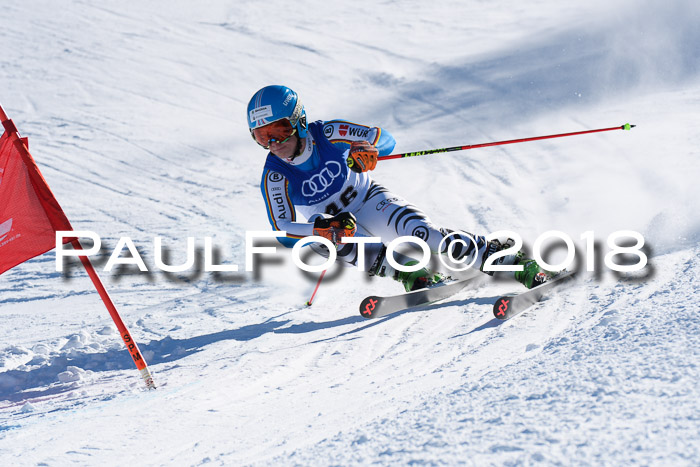 FIS Riesenslalom, Damen + Herren, Oberjoch, Bay. Jugendmeisterschaft, 14.02.2018