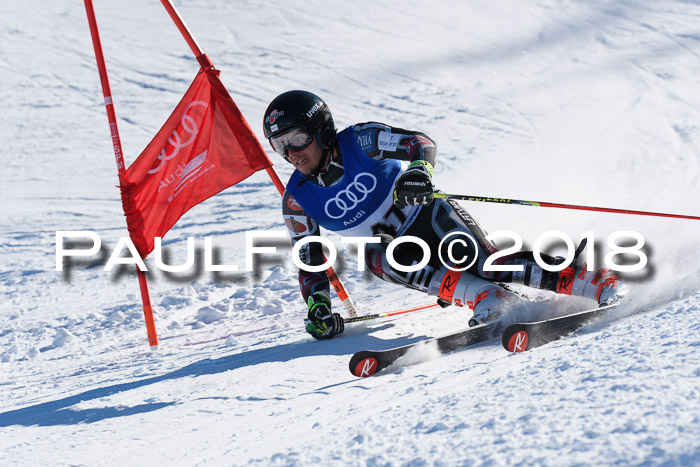 FIS Riesenslalom, Damen + Herren, Oberjoch, Bay. Jugendmeisterschaft, 14.02.2018