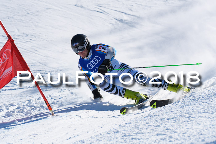 FIS Riesenslalom, Damen + Herren, Oberjoch, Bay. Jugendmeisterschaft, 14.02.2018