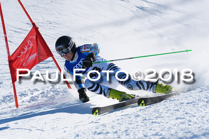 FIS Riesenslalom, Damen + Herren, Oberjoch, Bay. Jugendmeisterschaft, 14.02.2018