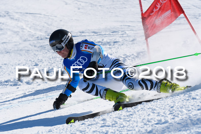 FIS Riesenslalom, Damen + Herren, Oberjoch, Bay. Jugendmeisterschaft, 14.02.2018