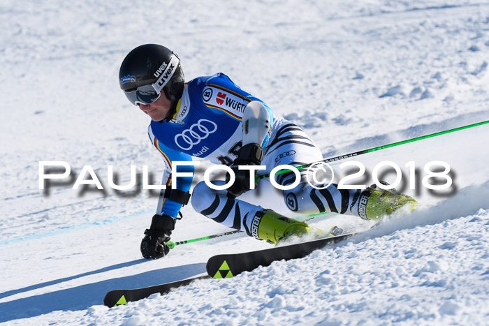 FIS Riesenslalom, Damen + Herren, Oberjoch, Bay. Jugendmeisterschaft, 14.02.2018