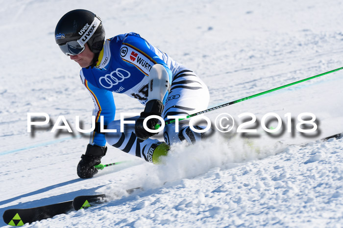 FIS Riesenslalom, Damen + Herren, Oberjoch, Bay. Jugendmeisterschaft, 14.02.2018