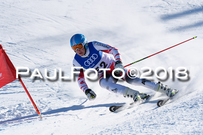 FIS Riesenslalom, Damen + Herren, Oberjoch, Bay. Jugendmeisterschaft, 14.02.2018