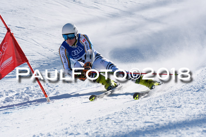 FIS Riesenslalom, Damen + Herren, Oberjoch, Bay. Jugendmeisterschaft, 14.02.2018