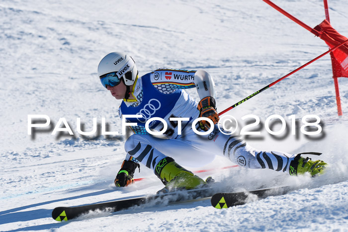 FIS Riesenslalom, Damen + Herren, Oberjoch, Bay. Jugendmeisterschaft, 14.02.2018