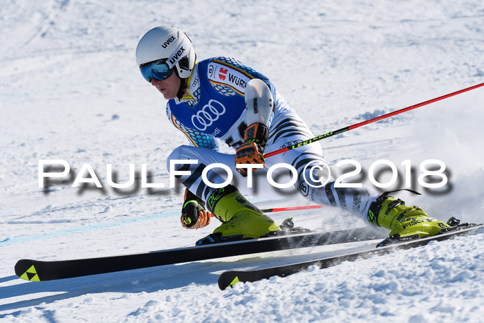 FIS Riesenslalom, Damen + Herren, Oberjoch, Bay. Jugendmeisterschaft, 14.02.2018