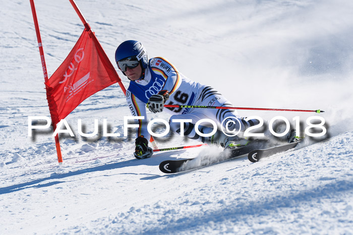 FIS Riesenslalom, Damen + Herren, Oberjoch, Bay. Jugendmeisterschaft, 14.02.2018