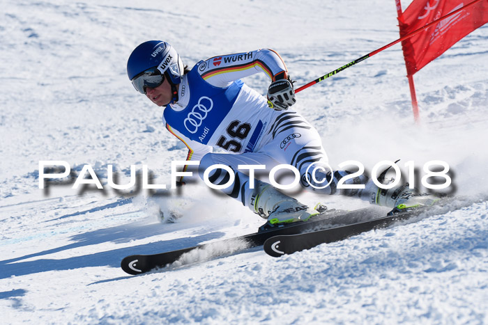 FIS Riesenslalom, Damen + Herren, Oberjoch, Bay. Jugendmeisterschaft, 14.02.2018