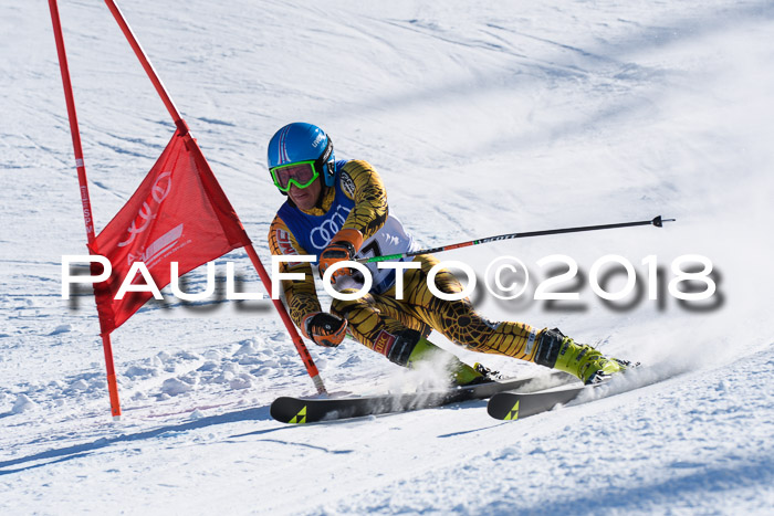 FIS Riesenslalom, Damen + Herren, Oberjoch, Bay. Jugendmeisterschaft, 14.02.2018