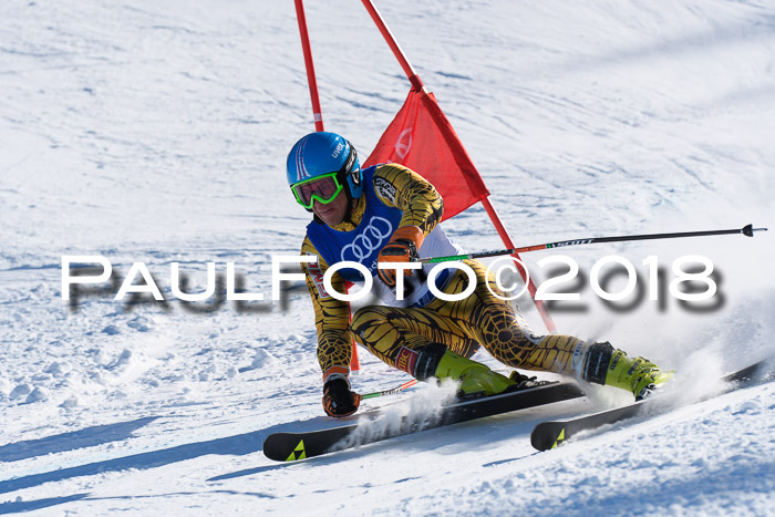 FIS Riesenslalom, Damen + Herren, Oberjoch, Bay. Jugendmeisterschaft, 14.02.2018