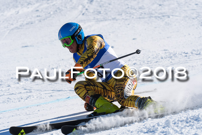 FIS Riesenslalom, Damen + Herren, Oberjoch, Bay. Jugendmeisterschaft, 14.02.2018