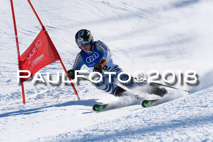 FIS Riesenslalom, Damen + Herren, Oberjoch, Bay. Jugendmeisterschaft, 14.02.2018