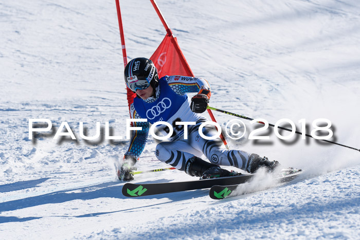 FIS Riesenslalom, Damen + Herren, Oberjoch, Bay. Jugendmeisterschaft, 14.02.2018