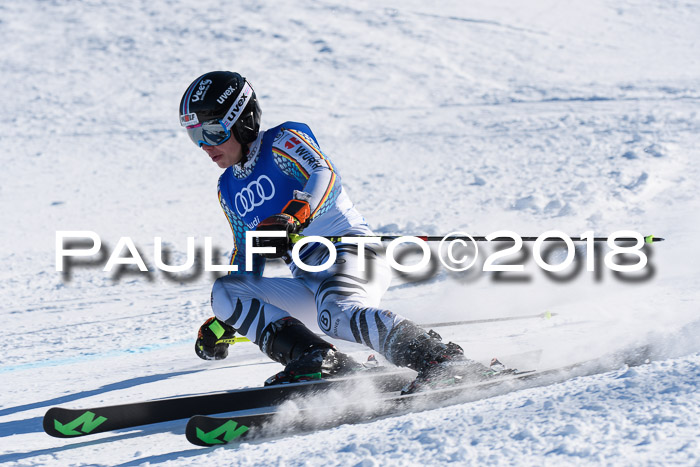 FIS Riesenslalom, Damen + Herren, Oberjoch, Bay. Jugendmeisterschaft, 14.02.2018