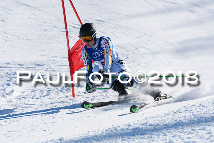 FIS Riesenslalom, Damen + Herren, Oberjoch, Bay. Jugendmeisterschaft, 14.02.2018