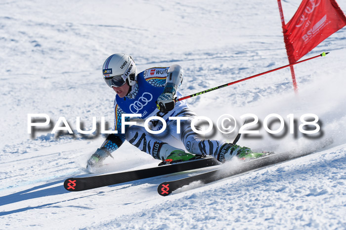 FIS Riesenslalom, Damen + Herren, Oberjoch, Bay. Jugendmeisterschaft, 14.02.2018