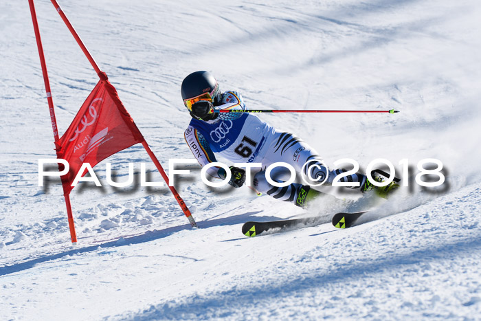 FIS Riesenslalom, Damen + Herren, Oberjoch, Bay. Jugendmeisterschaft, 14.02.2018