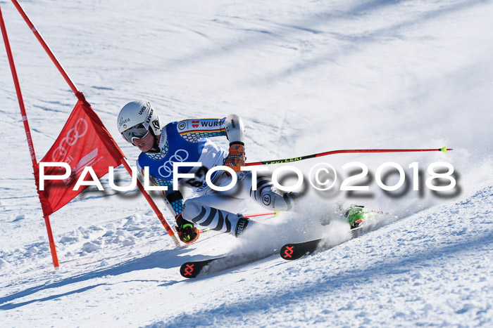 FIS Riesenslalom, Damen + Herren, Oberjoch, Bay. Jugendmeisterschaft, 14.02.2018