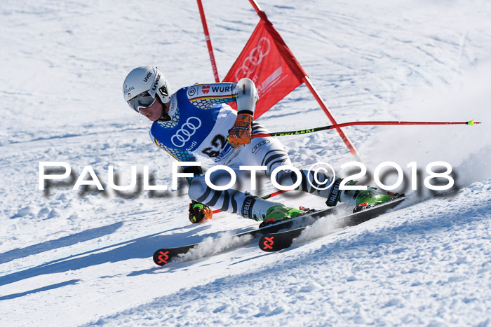 FIS Riesenslalom, Damen + Herren, Oberjoch, Bay. Jugendmeisterschaft, 14.02.2018