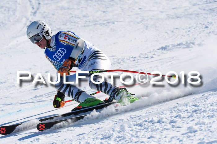 FIS Riesenslalom, Damen + Herren, Oberjoch, Bay. Jugendmeisterschaft, 14.02.2018