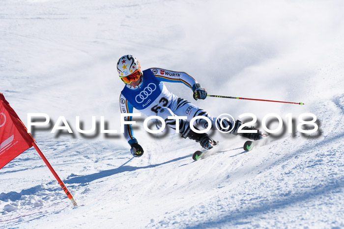 FIS Riesenslalom, Damen + Herren, Oberjoch, Bay. Jugendmeisterschaft, 14.02.2018