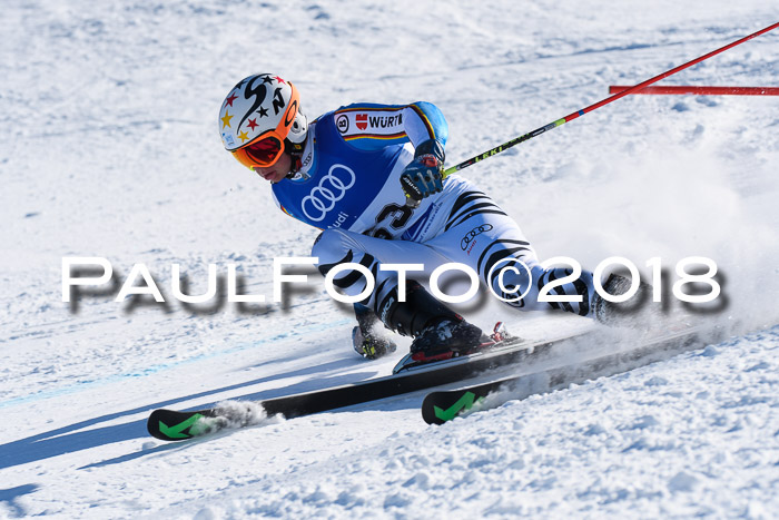 FIS Riesenslalom, Damen + Herren, Oberjoch, Bay. Jugendmeisterschaft, 14.02.2018