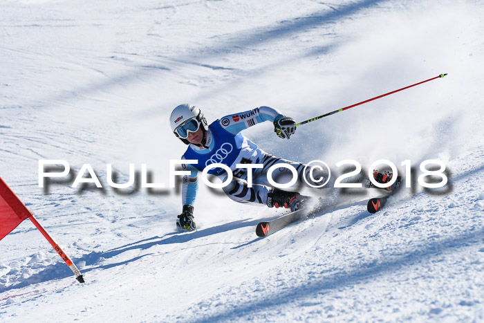 FIS Riesenslalom, Damen + Herren, Oberjoch, Bay. Jugendmeisterschaft, 14.02.2018