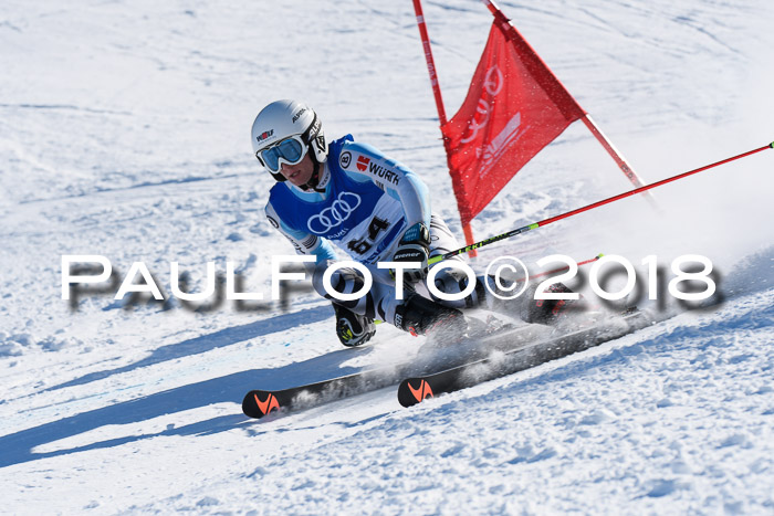 FIS Riesenslalom, Damen + Herren, Oberjoch, Bay. Jugendmeisterschaft, 14.02.2018