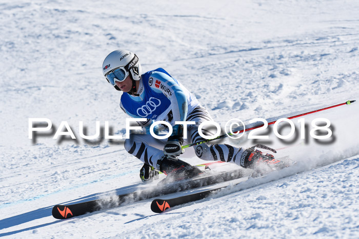 FIS Riesenslalom, Damen + Herren, Oberjoch, Bay. Jugendmeisterschaft, 14.02.2018