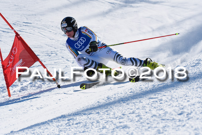 FIS Riesenslalom, Damen + Herren, Oberjoch, Bay. Jugendmeisterschaft, 14.02.2018