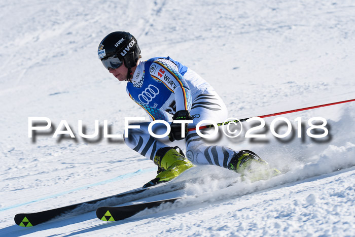 FIS Riesenslalom, Damen + Herren, Oberjoch, Bay. Jugendmeisterschaft, 14.02.2018