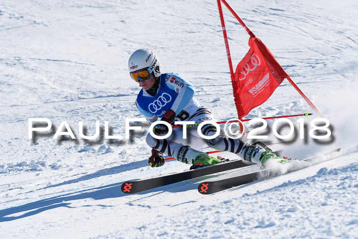 FIS Riesenslalom, Damen + Herren, Oberjoch, Bay. Jugendmeisterschaft, 14.02.2018