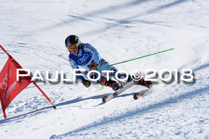 FIS Riesenslalom, Damen + Herren, Oberjoch, Bay. Jugendmeisterschaft, 14.02.2018