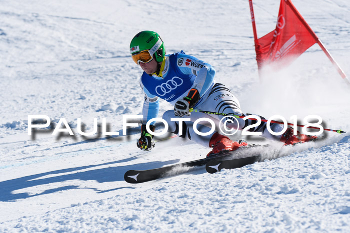 FIS Riesenslalom, Damen + Herren, Oberjoch, Bay. Jugendmeisterschaft, 14.02.2018