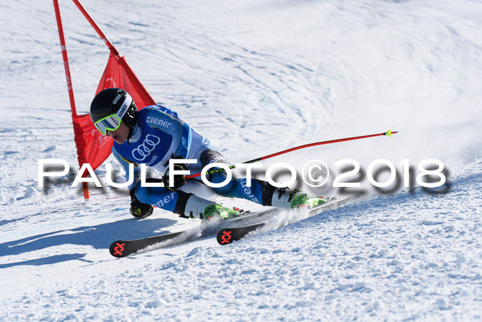 FIS Riesenslalom, Damen + Herren, Oberjoch, Bay. Jugendmeisterschaft, 14.02.2018