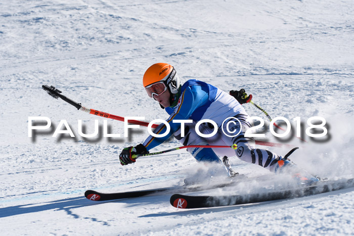 FIS Riesenslalom, Damen + Herren, Oberjoch, Bay. Jugendmeisterschaft, 14.02.2018