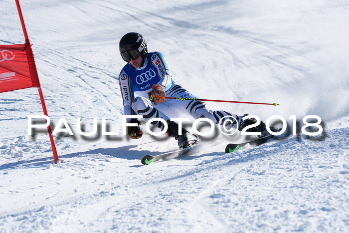 FIS Riesenslalom, Damen + Herren, Oberjoch, Bay. Jugendmeisterschaft, 14.02.2018