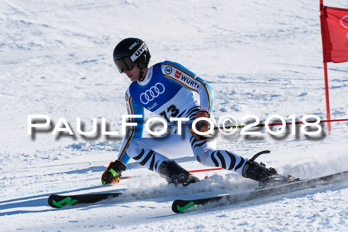 FIS Riesenslalom, Damen + Herren, Oberjoch, Bay. Jugendmeisterschaft, 14.02.2018