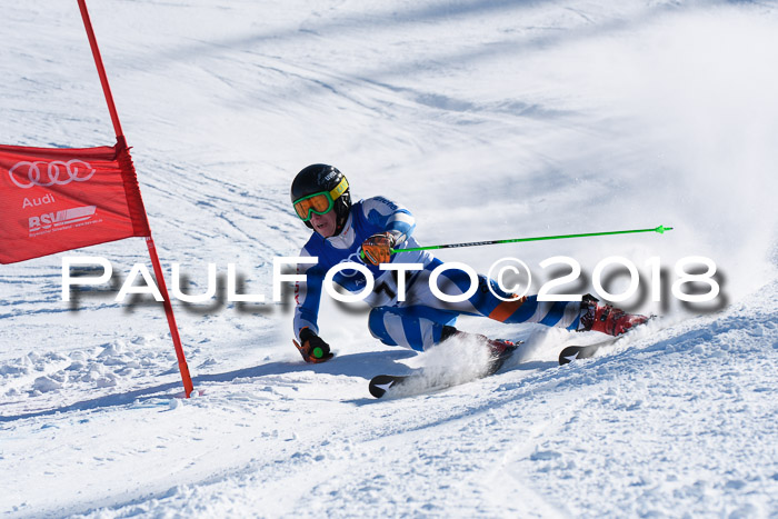 FIS Riesenslalom, Damen + Herren, Oberjoch, Bay. Jugendmeisterschaft, 14.02.2018