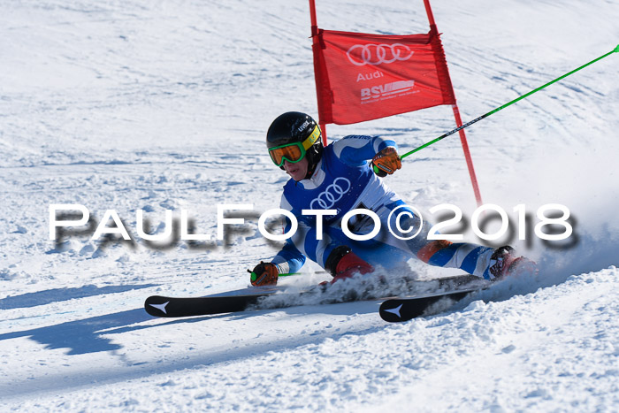 FIS Riesenslalom, Damen + Herren, Oberjoch, Bay. Jugendmeisterschaft, 14.02.2018