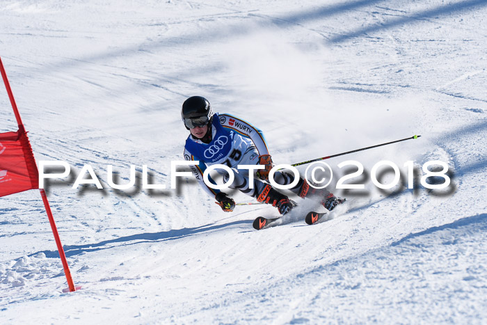 FIS Riesenslalom, Damen + Herren, Oberjoch, Bay. Jugendmeisterschaft, 14.02.2018