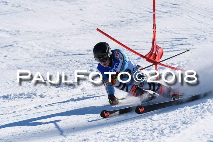 FIS Riesenslalom, Damen + Herren, Oberjoch, Bay. Jugendmeisterschaft, 14.02.2018