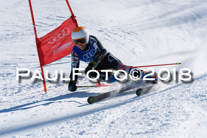 FIS Riesenslalom, Damen + Herren, Oberjoch, Bay. Jugendmeisterschaft, 14.02.2018