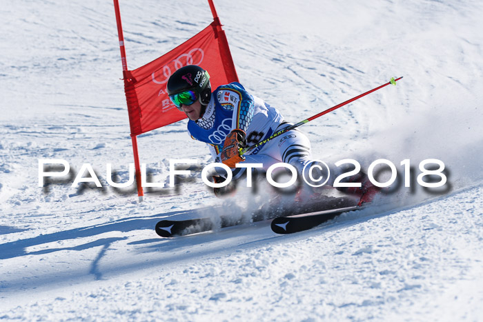 FIS Riesenslalom, Damen + Herren, Oberjoch, Bay. Jugendmeisterschaft, 14.02.2018