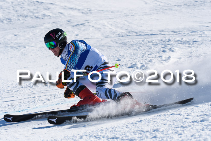FIS Riesenslalom, Damen + Herren, Oberjoch, Bay. Jugendmeisterschaft, 14.02.2018