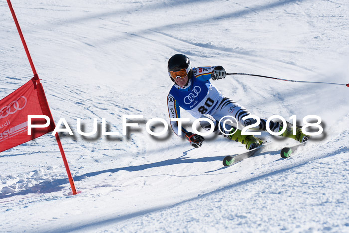 FIS Riesenslalom, Damen + Herren, Oberjoch, Bay. Jugendmeisterschaft, 14.02.2018