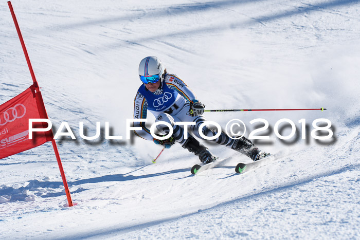 FIS Riesenslalom, Damen + Herren, Oberjoch, Bay. Jugendmeisterschaft, 14.02.2018