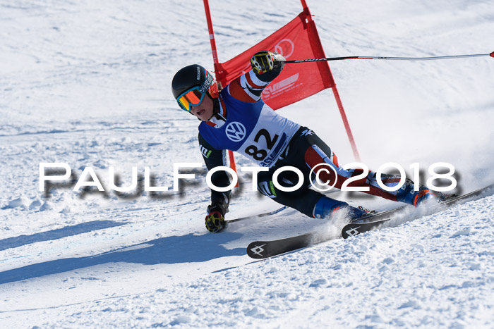 FIS Riesenslalom, Damen + Herren, Oberjoch, Bay. Jugendmeisterschaft, 14.02.2018